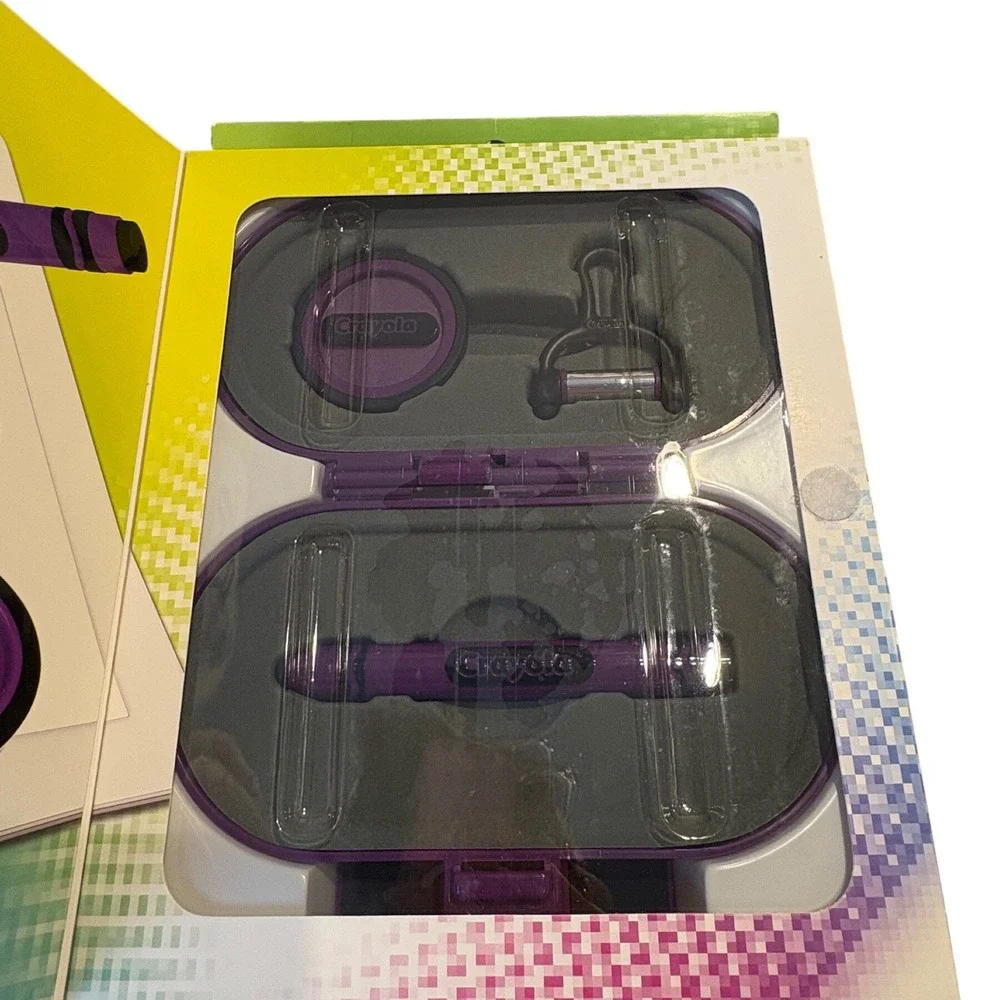 Crayola DigiTools Effects Pack iPad Digital Art Kit Purple 95-1012 New